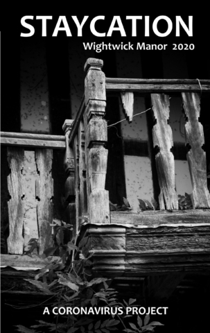 Staycation Cover - Wightwick Manor 2020 - Broken wooden Victorian balcony