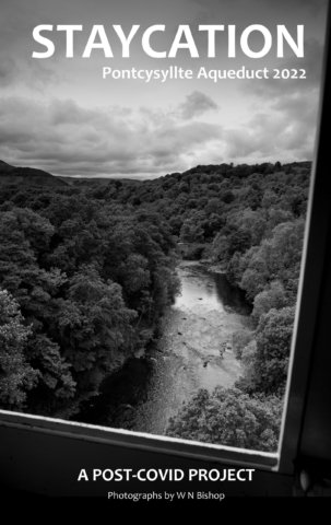 Staycation Cover -Pontcysyllte Aqueduct 2022 - View crossing the aqueduct