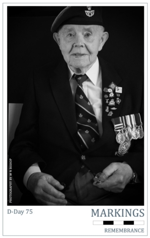 D-Day 75 Markings Series - Veteran Veteran in the D-Day Museum